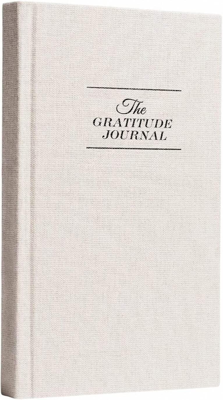 Gratitude Journal Showdown: Undated, Beige Design for Surprising Reflection