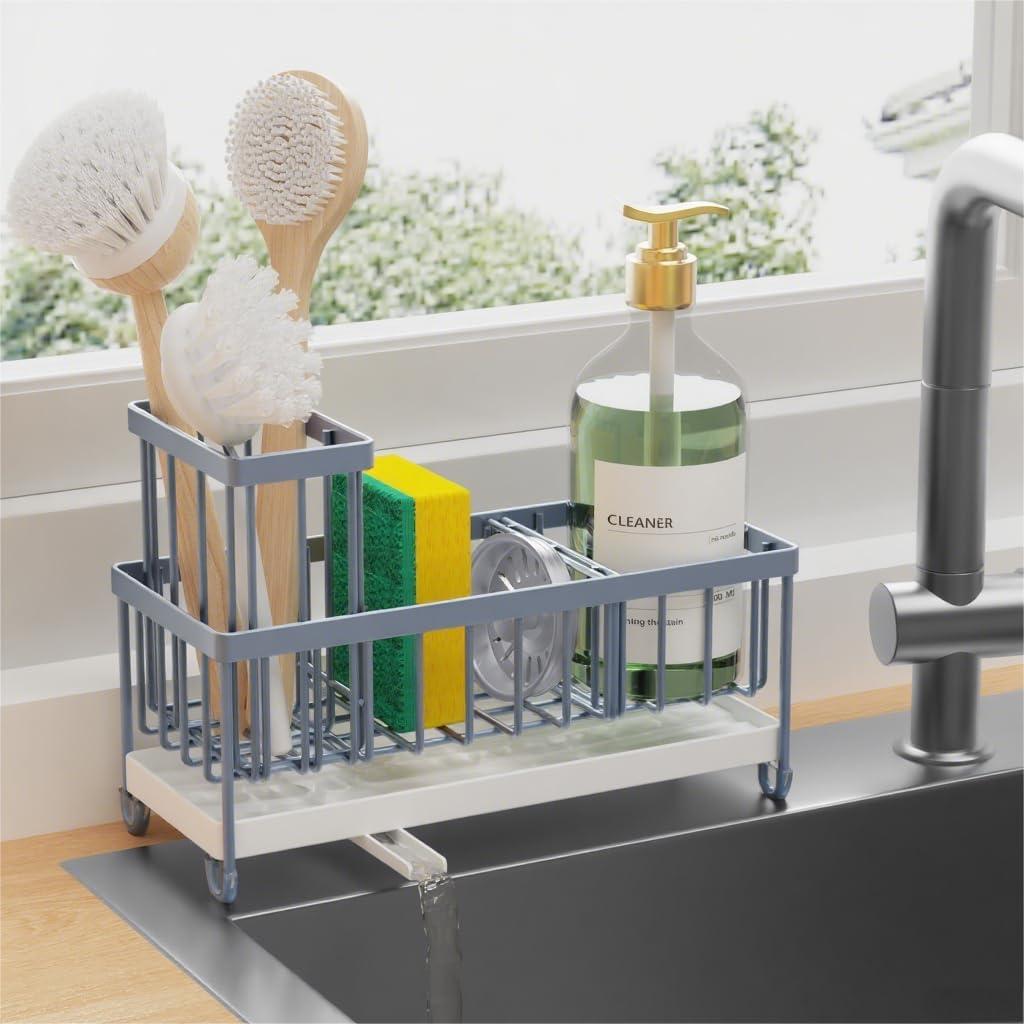 Kitchen Showdown: Blue-Gray Sponge, High Brush, 304 Steel Storage... Tested