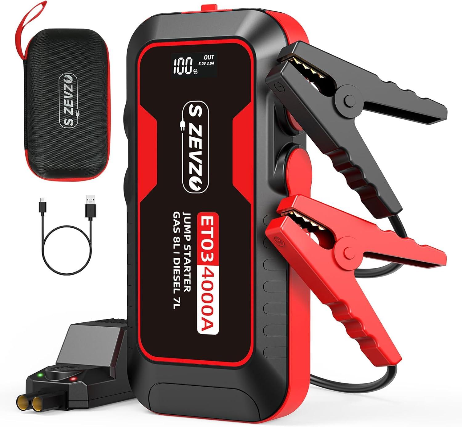 Dead Battery? Tested Dual-Function Tool Handles Car & Tire Crises