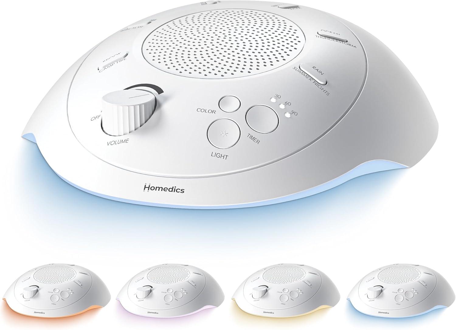 Surprising Sleep Sound Machine Showdown: 32 Levels vs 255+ Sounds