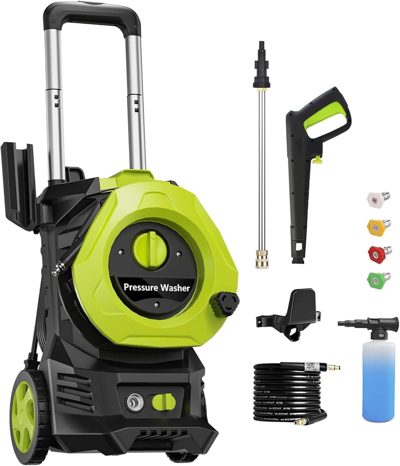 High Power Washer Showdown: Tested 4800PSI Versus 2.9GPM... Garden Clean with 25ft Hose!