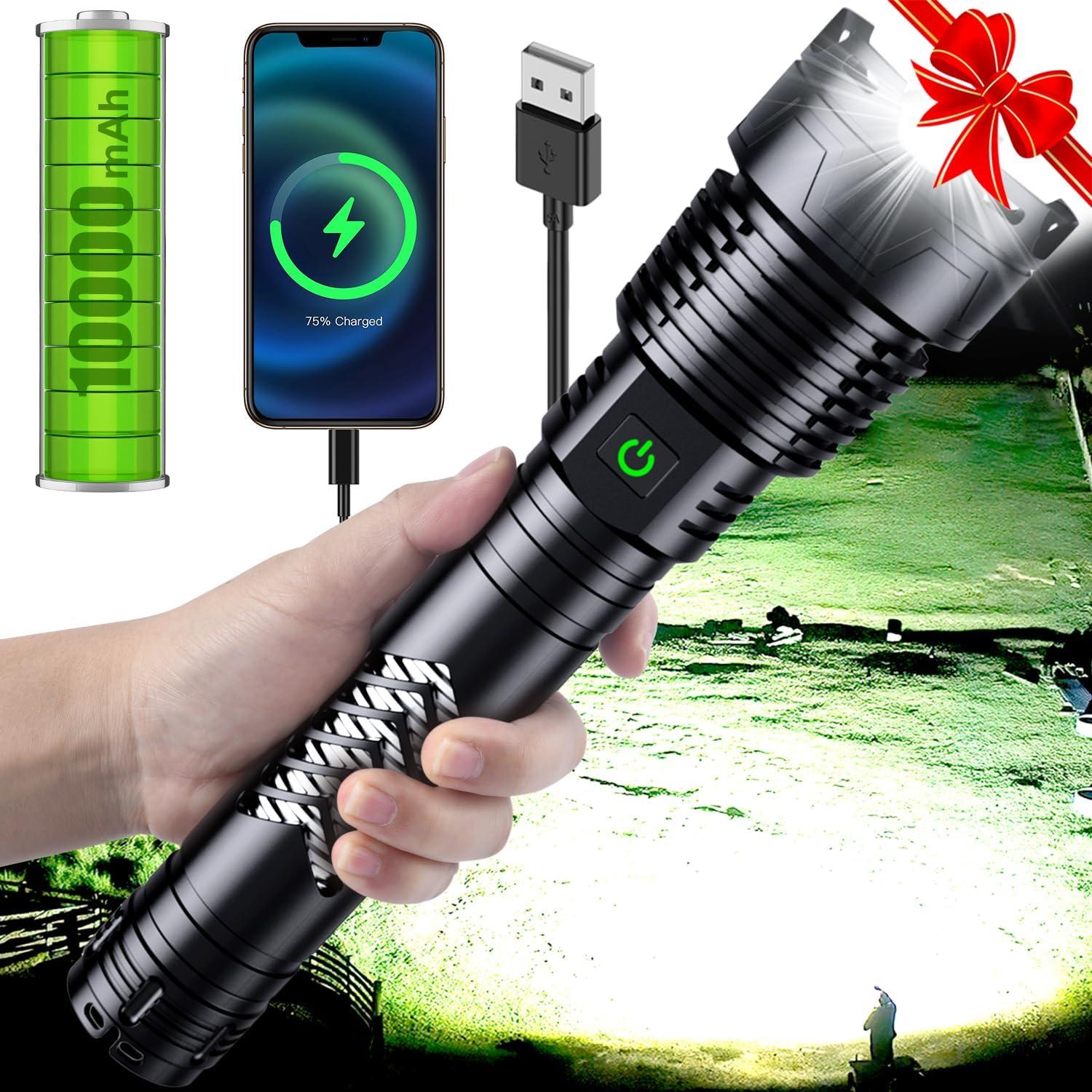 Tactical Flashlight: High-Power, Unbeatable Durability