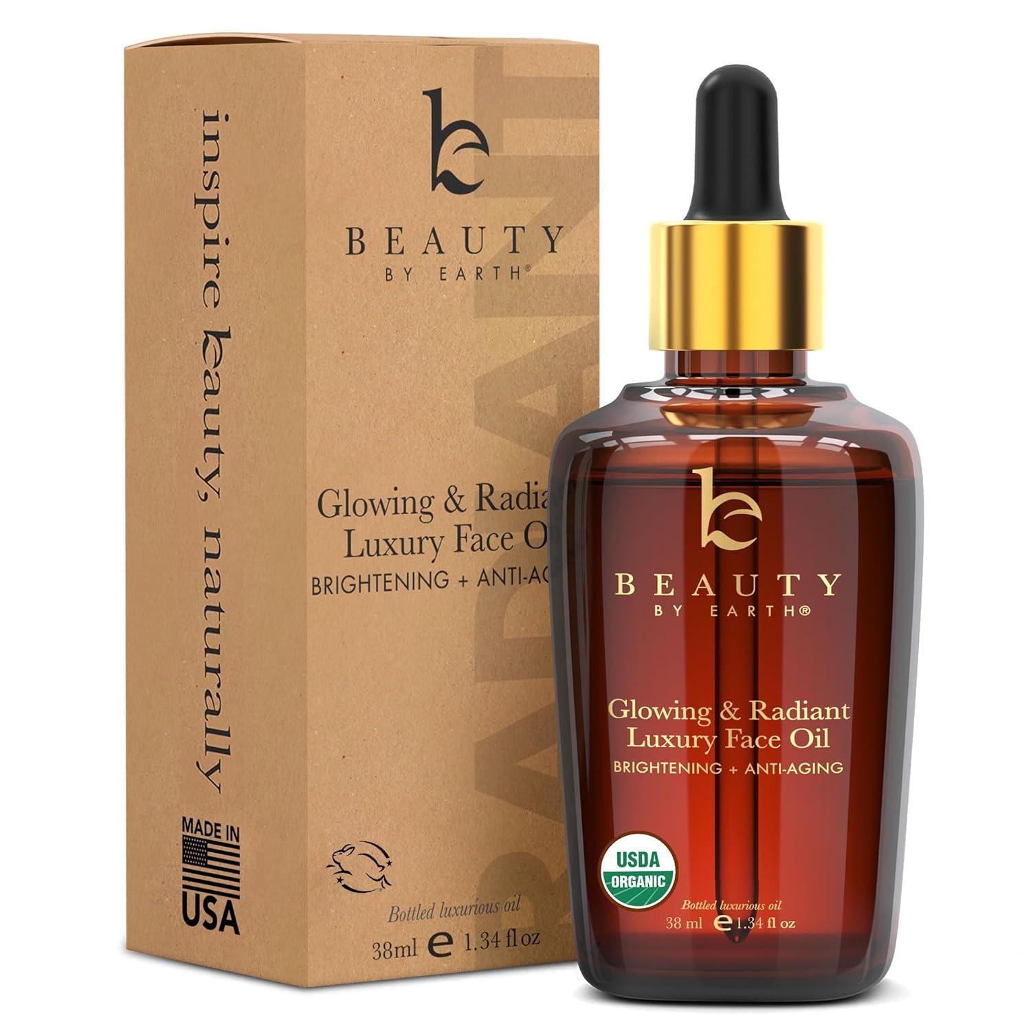 Organic Face Oil USA-Tested Versus Skincare Woes... Brighten, Smooth