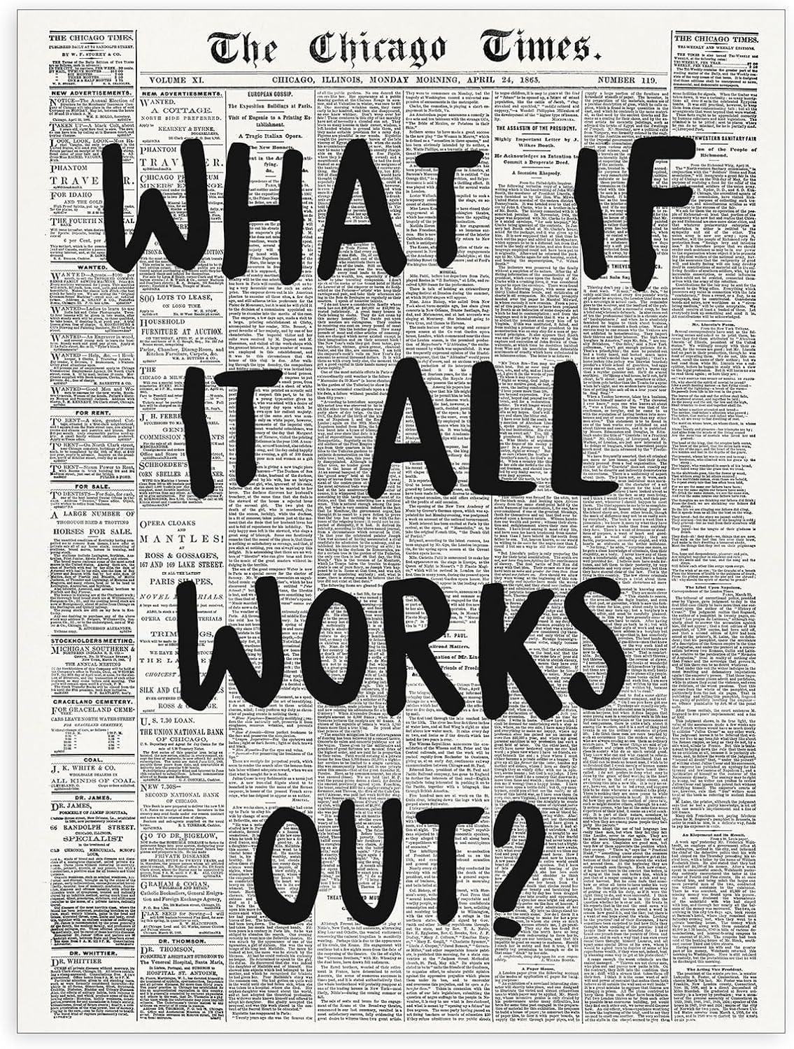 Trendy Wall Art Showdown: Tested Black And White Affirmations…