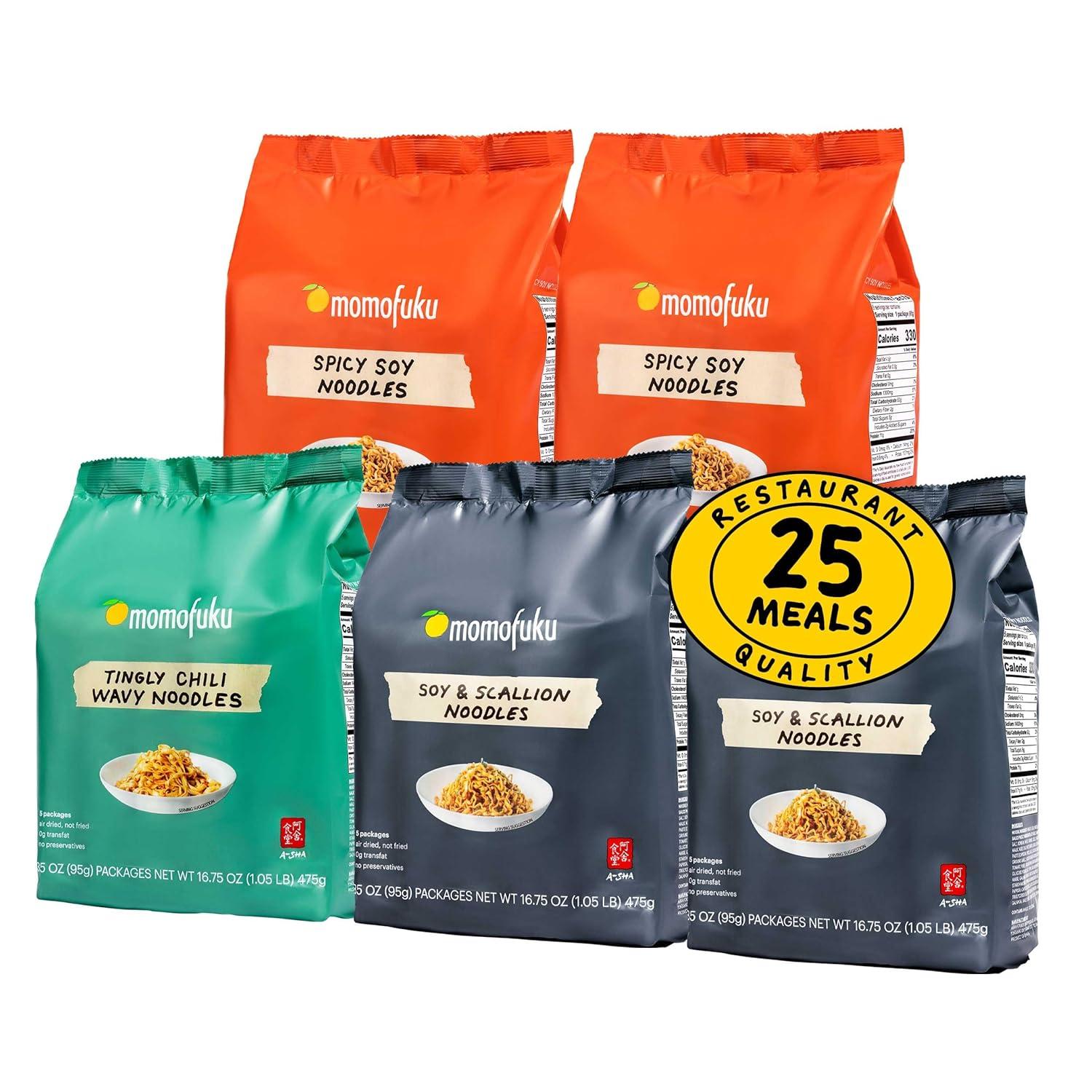 Momofuku Ramen Tested: Instant Air-Dried Variety Pack Versus Vegan Protein Surprise