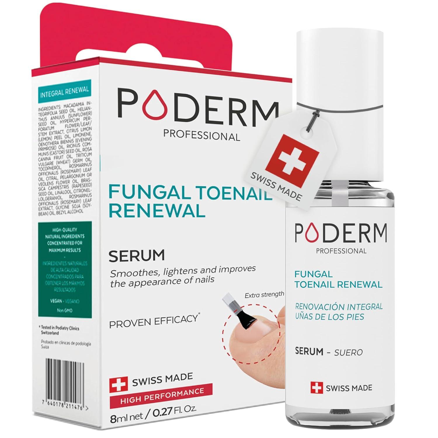 PODERM vs. Discolored Nails: Natural Renewal & Quick Fix... VS. Showdown!