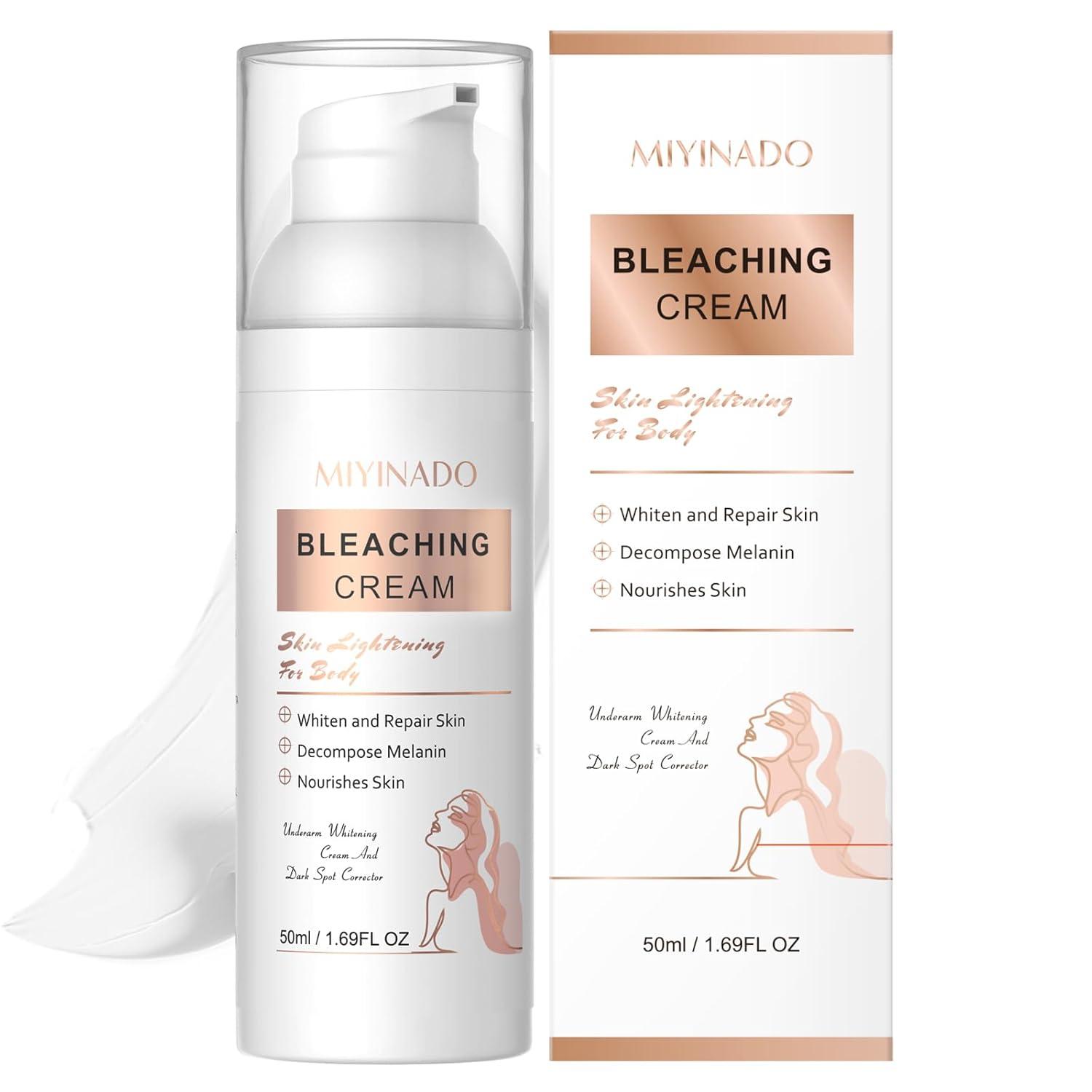 Skin Lightening Cream Showdown: Vitamin C vs. Skin Bleach for Underarms