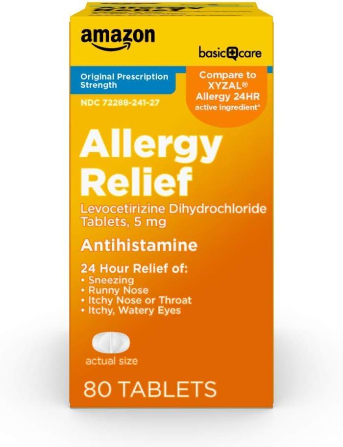 24 Hour Relief & 80 Count Pack: Tested Antihistamine Showdown for Allergy Seasons