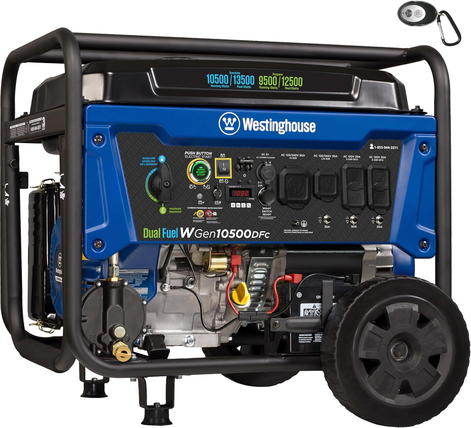 Westinghouse 13500 Dual Fuel Tested: Remote Start vs Seasonal Needs... Home Backup Showdown?