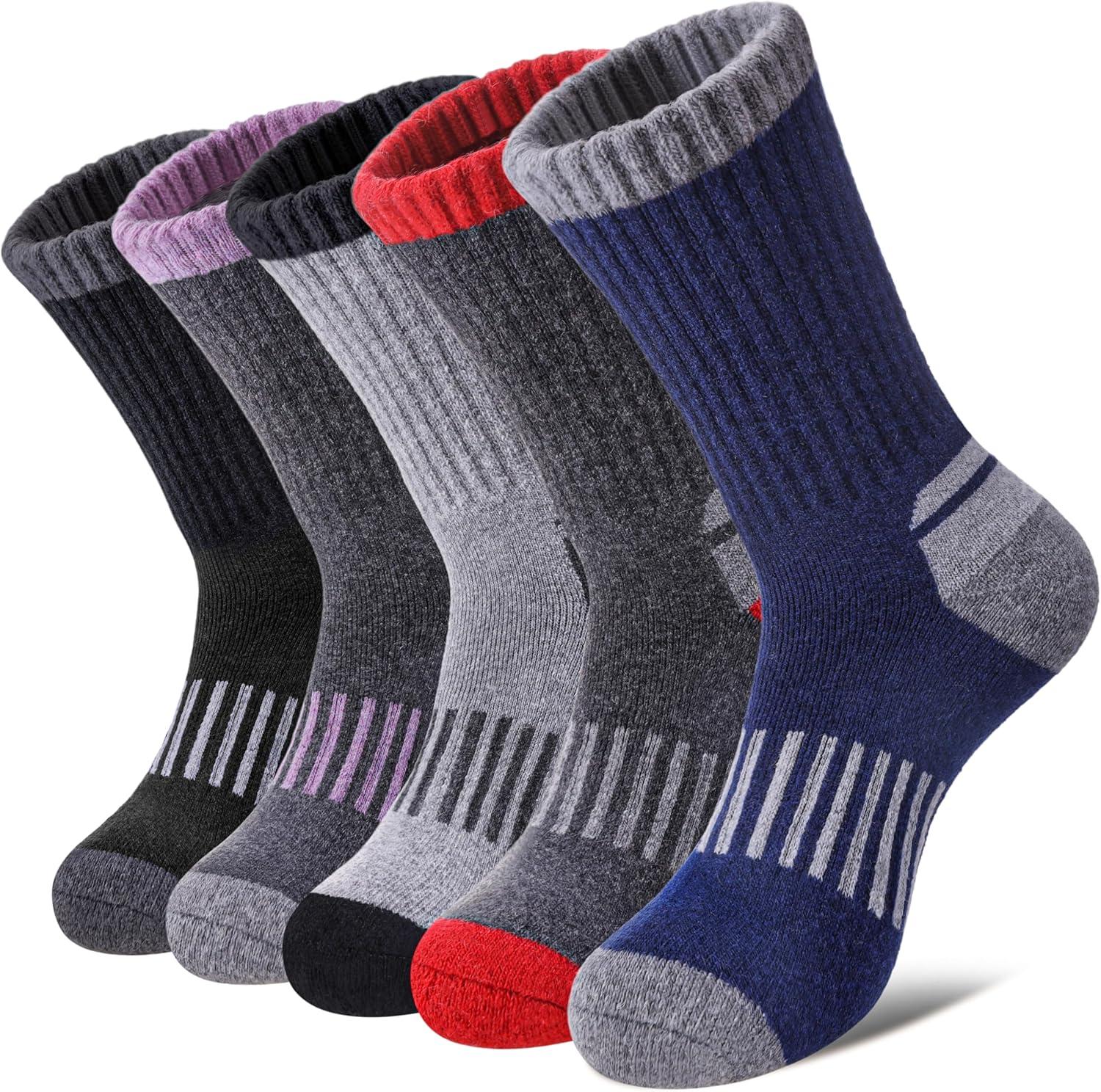 Samsox vs Velice Showdown: Tested Winter Hiking Socks, USA-Made, Compression Thick, Cozy Thick