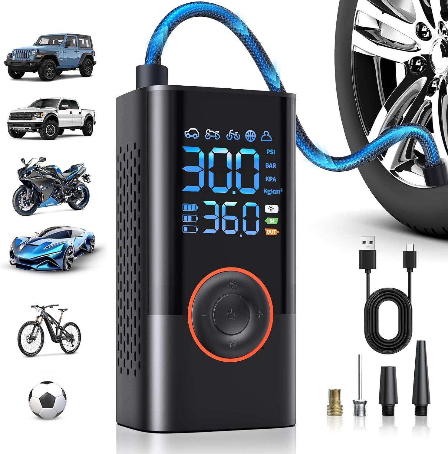 3X Fast Inflation Tested Portable Air Compressor's Surprising Efficiency