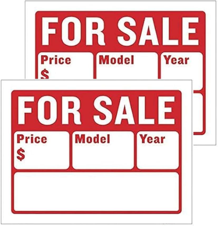 Car Auto Sales Signs Showdown: Custom Phone Numbers & Tested Visibility…