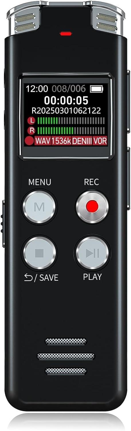 Audio Recorder Showdown: 64GB vs EVISTR Tape Tested for Lectures
