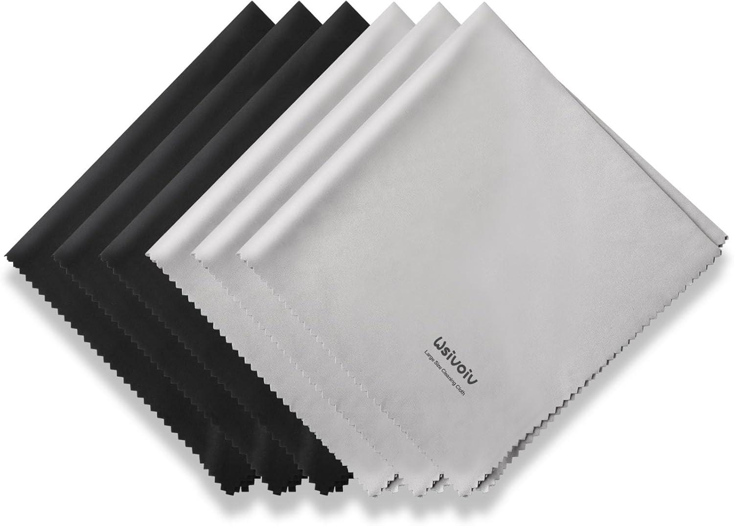 Eyeglass & Screen Cleaning Showdown: 6PCS Microfiber Cloths Tested for Multi-Surface Use