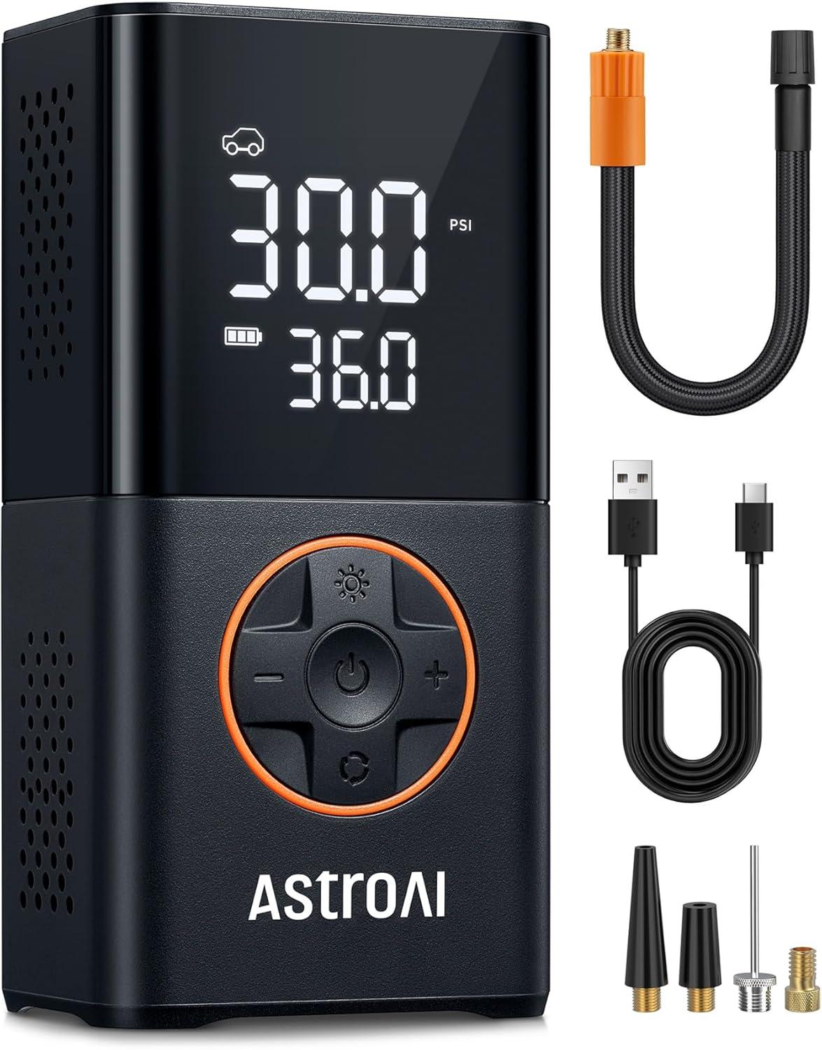 Cordless Portable Tire Inflator Tested: 150 PSI Power Meets Digital Display for Auto Use Cases