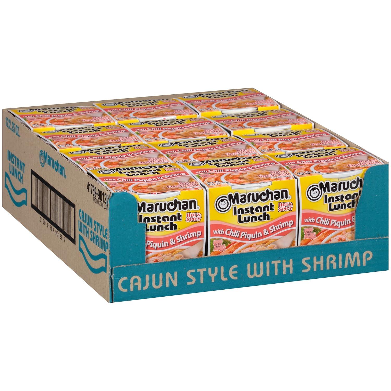 Maruchan Instant Lunch Showdown: Surprising Shrimp & Piquin Heat Tested for Convenience