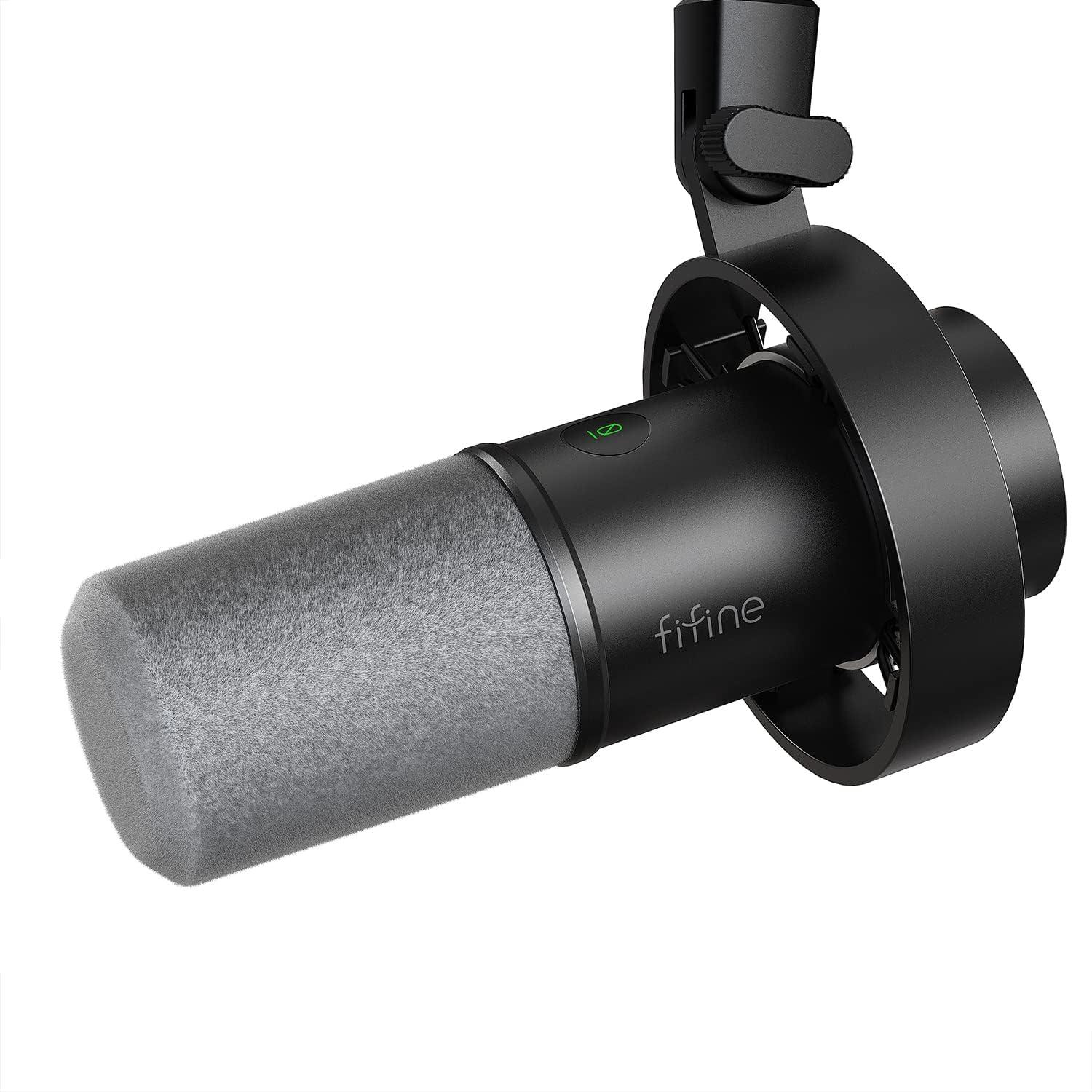 FIFINE Mic Mute vs Amplitank K688 Windscreen: Tested Podcast Home Studio Pick