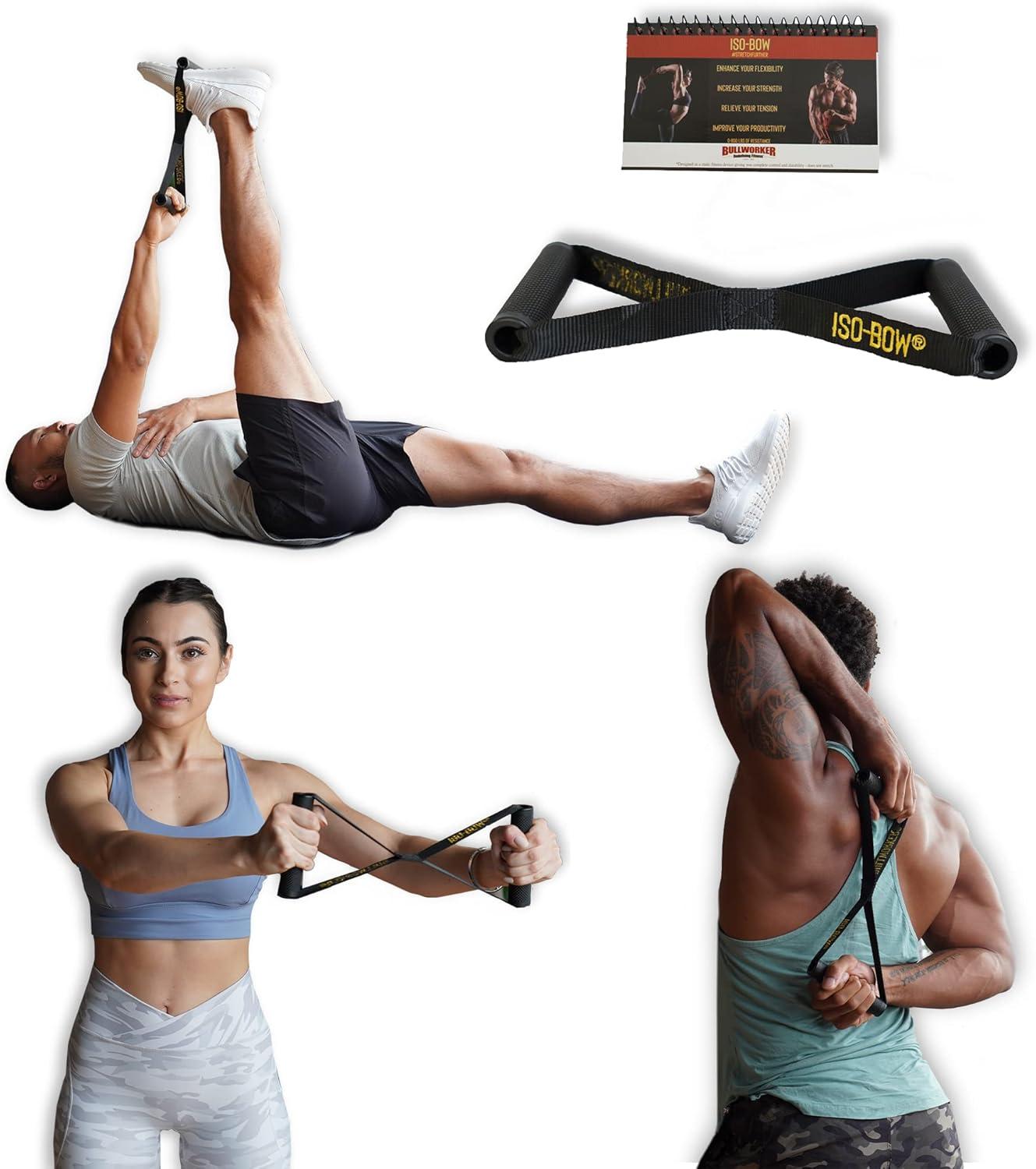 Home Fitness Showdown: USA ISO Trainer, Non-Stretch Iso-Bow, & Dumbbell Guide with Log