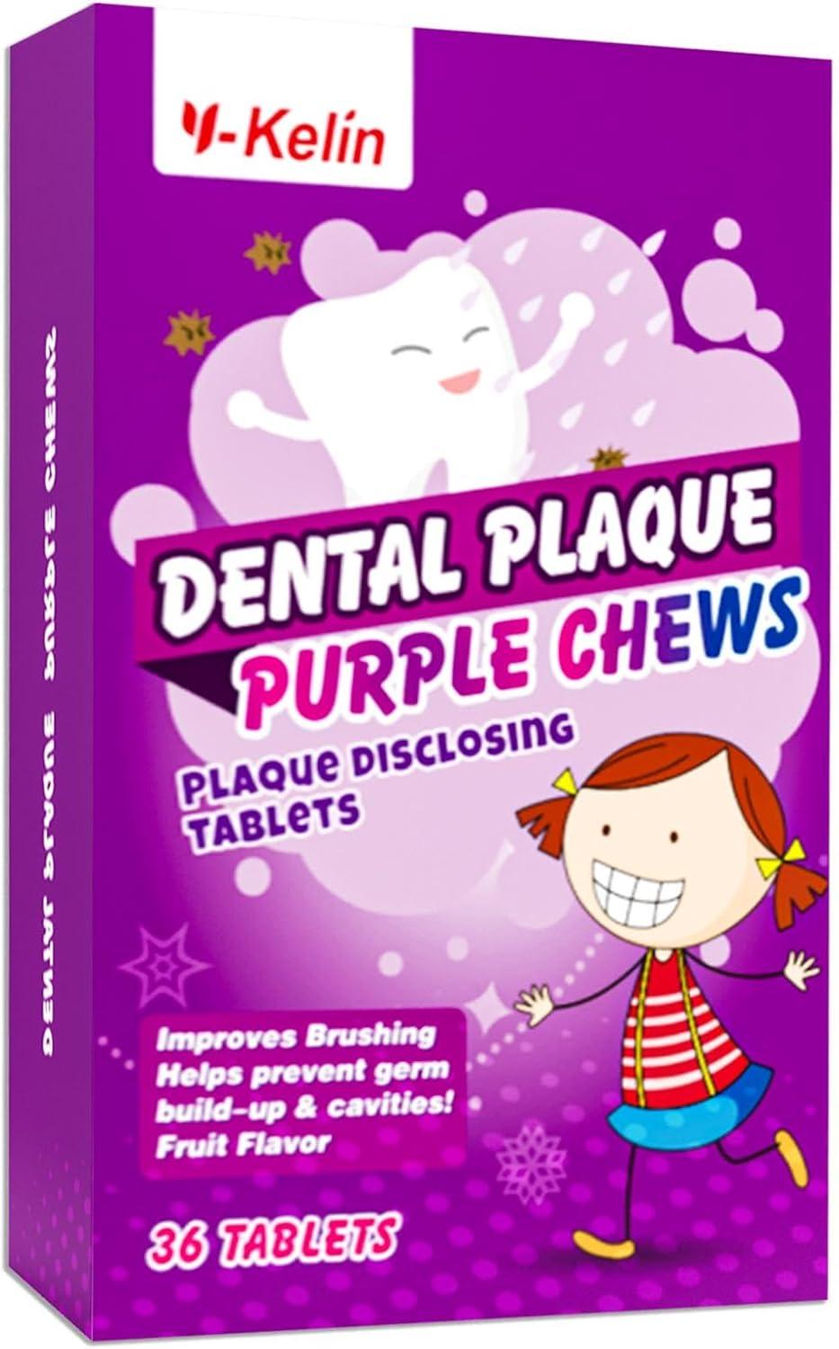 Dental Plaque Tablets: Color-Changing for Kids, 36-Count for Adults-Surprising Brushing Test Results?