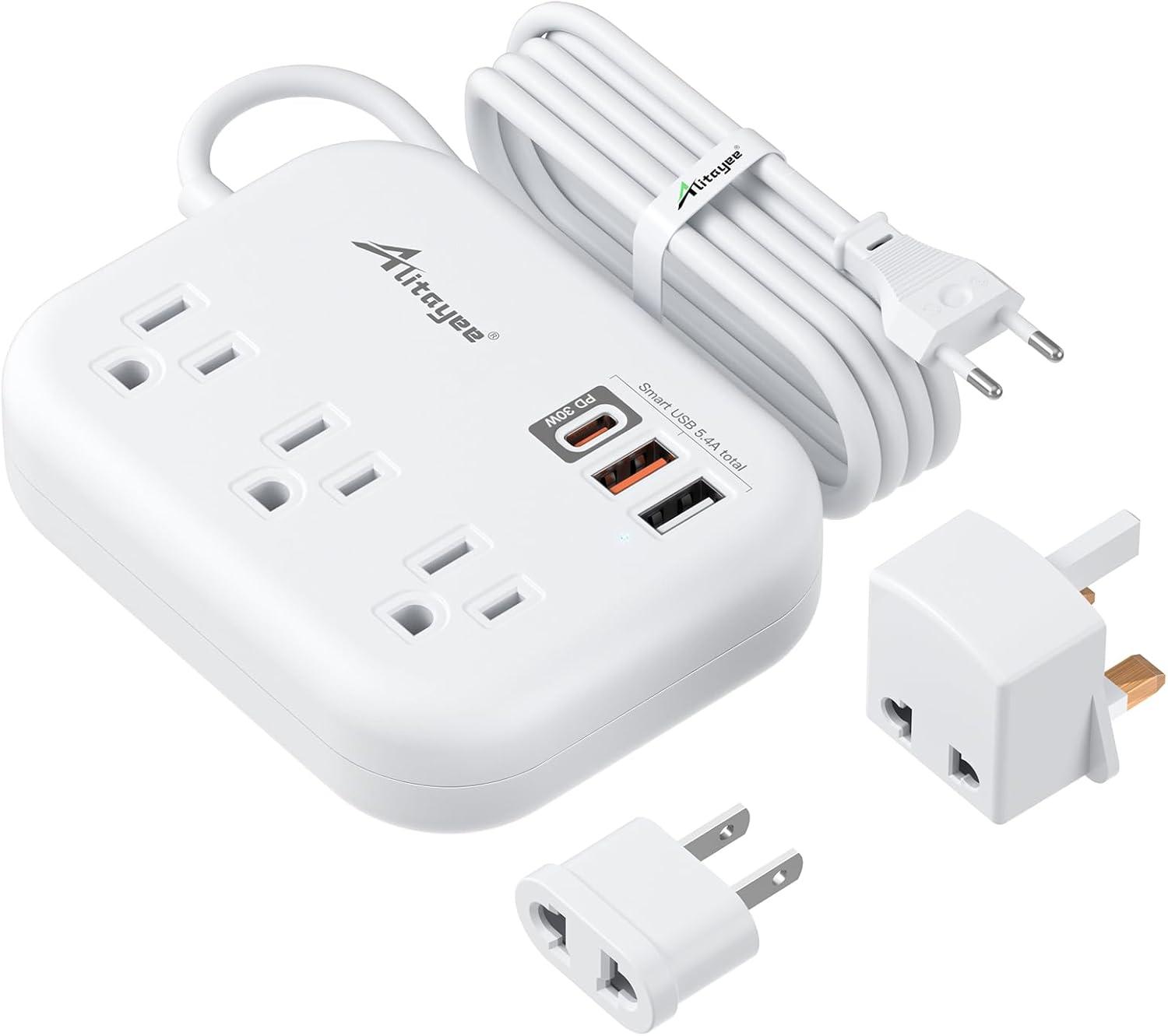 Surprising: 6-IN-1 Travel Adapter Charges Devices & Adapts to Europe's Plug Standards, Seals the Deal for Cruisers