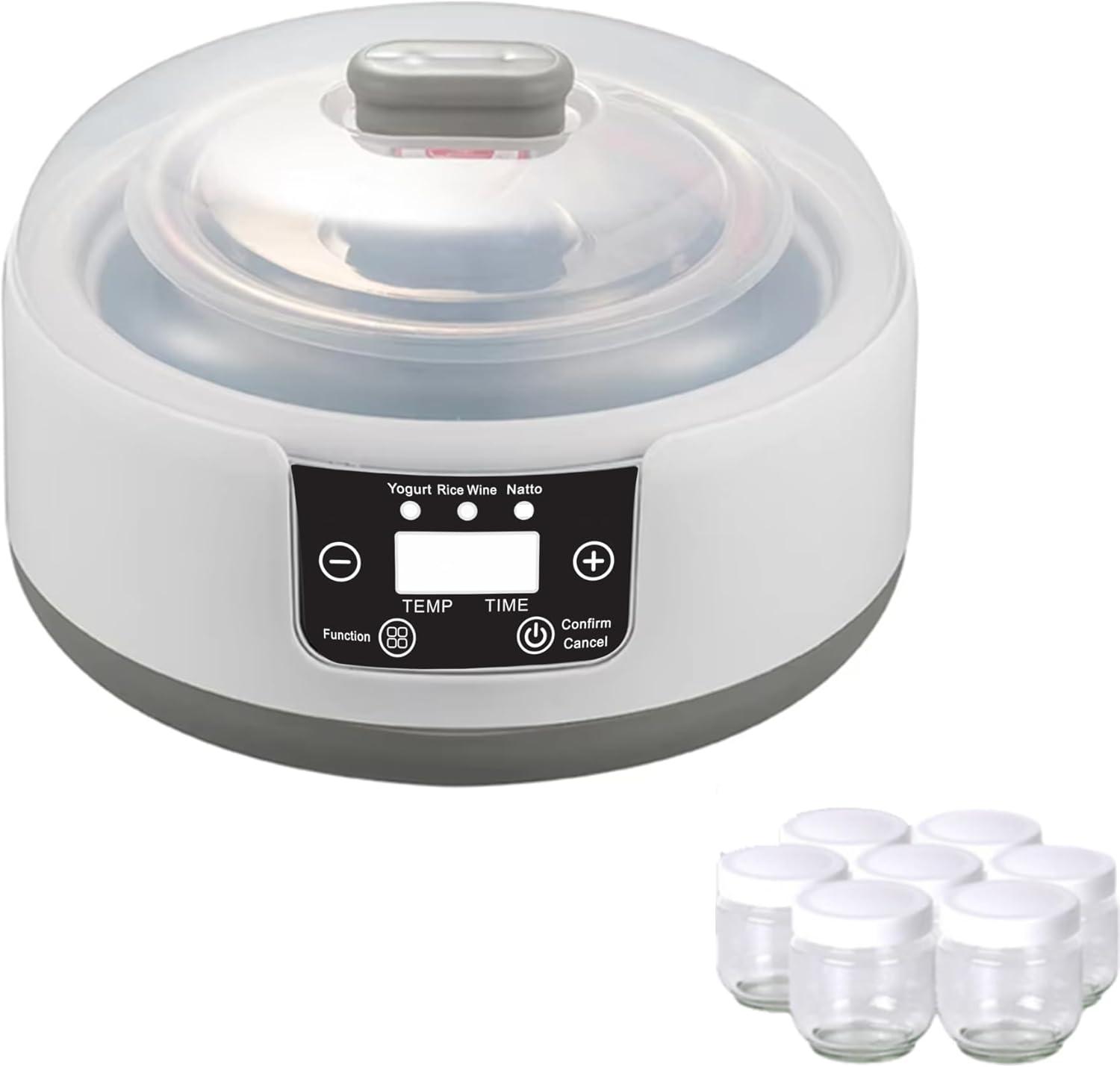 Tested: 8-jar yogurt maker-craft healthy, additive-free batches!