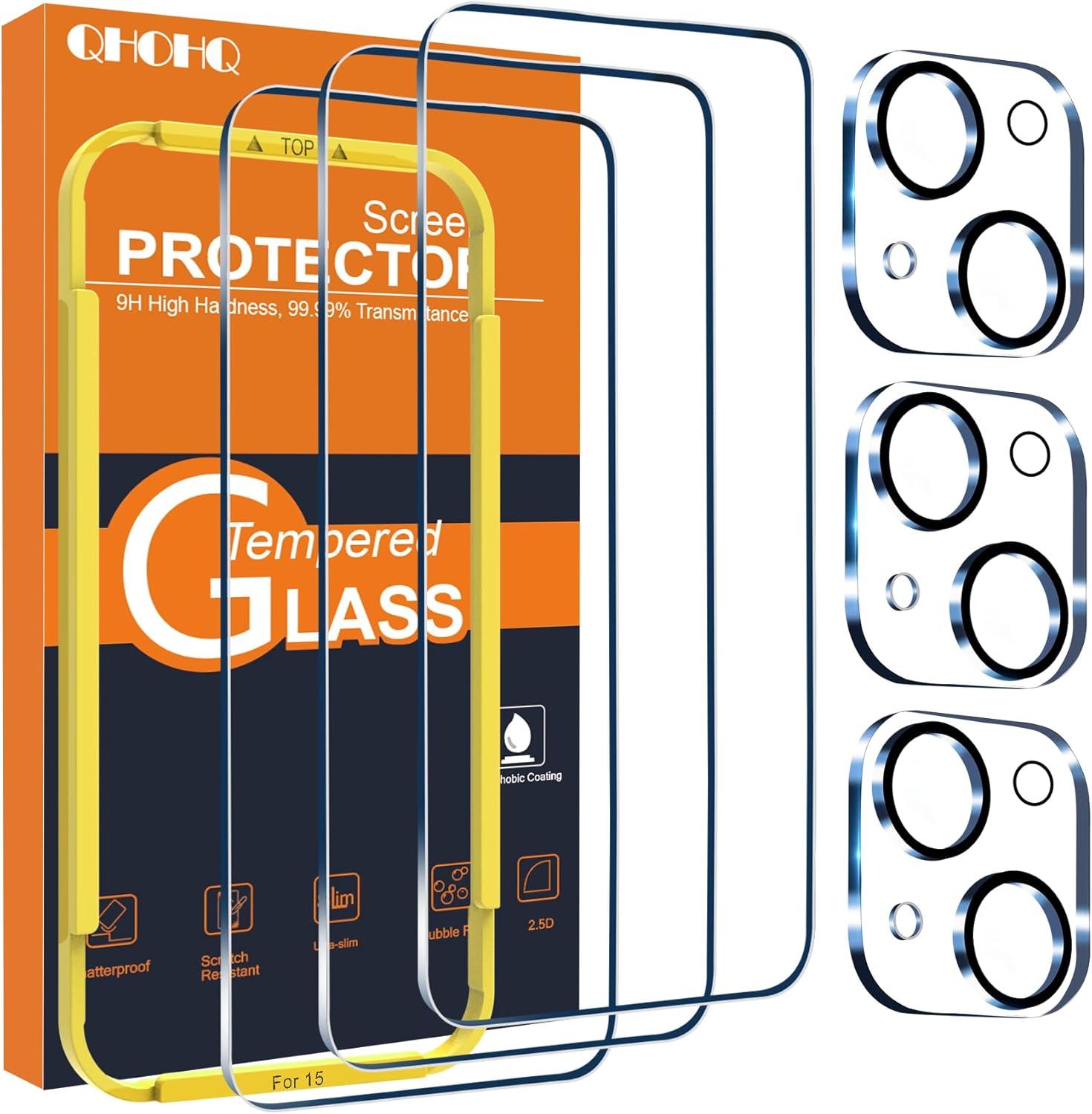 Tested: HD Clear Screen vs. 3-Pack Lens for iPhone 15