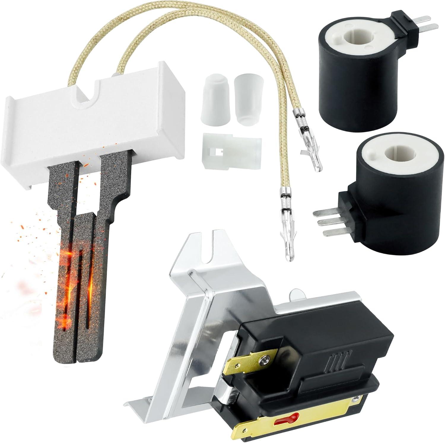 Showdown: Upgraded Dryer Kit-Flame Sensor Precision, Igniter Speed, Gas Coil Efficiency for Heating Fix