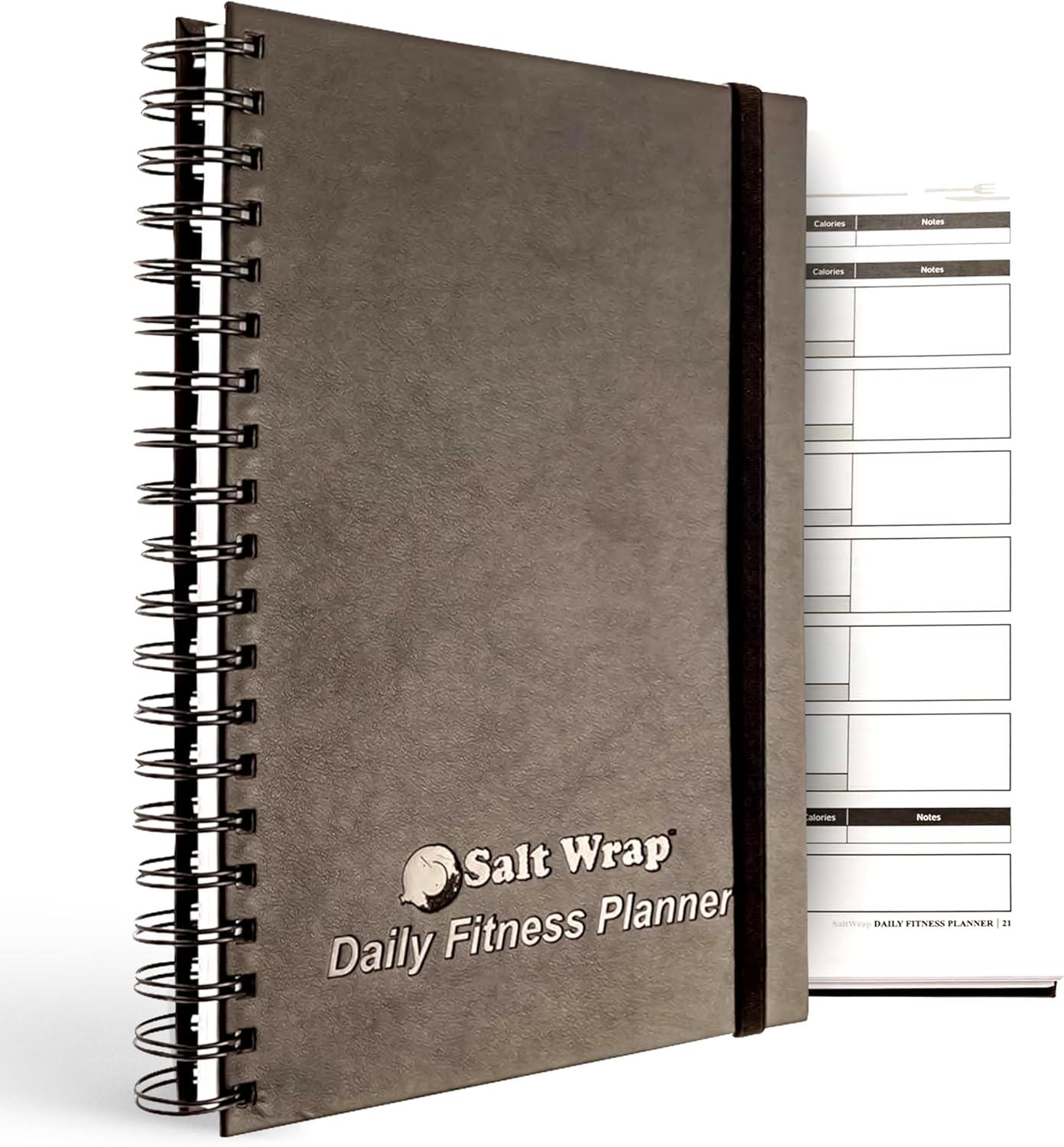 Tested for 2024: Spiral-Bound, Weekly Pages, Goal Tracking in SaltWrap Fitness Planner