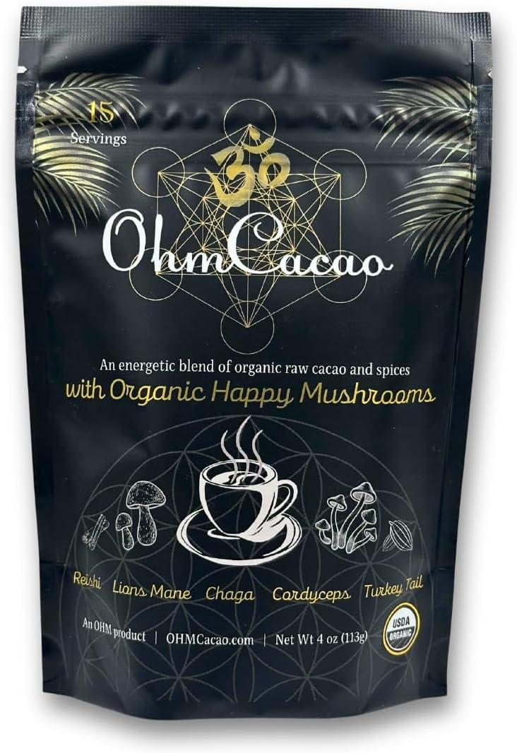 Organic Mushrooms Nootropic Showdown: Brain Boosts, Energy, Immunity... (Lion's Mane, Chaga, Reishi, Cordyceps, Turkey Tail & Cinnamon, Ginger, Turmeric)