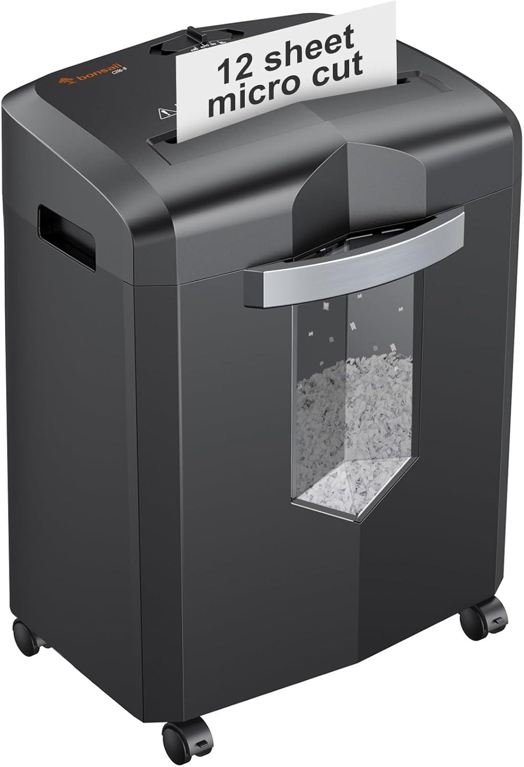 Surprising Insight: Tested Bonsaii Shredder for Home Office Security