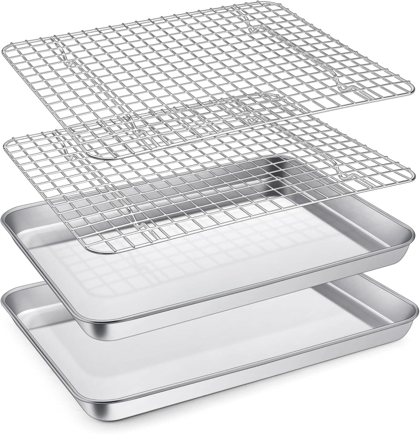 Surprising Non-Toxic Bakeware Set: Tested for Easy Cleaning & Cooking Versatility