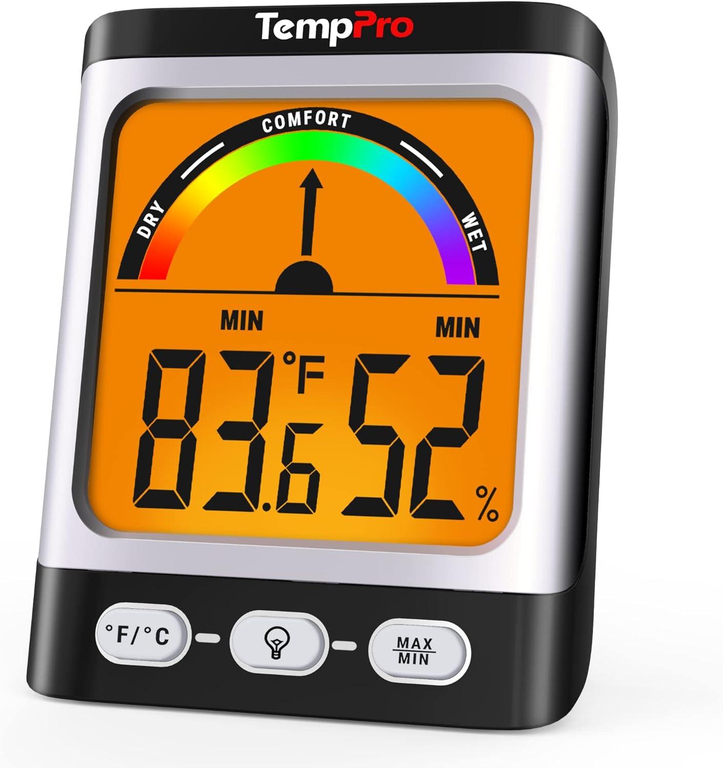 A52 Hygrometer Showdown: Comfort Level vs Backlit Display for Indoor Use