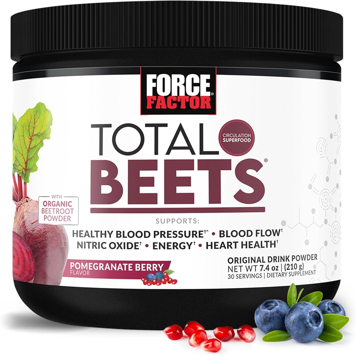 Surprising Nitrates Power: Beets Drink Mix for Cardiovascular Health & Energy - Tested 30-Serving Boost
