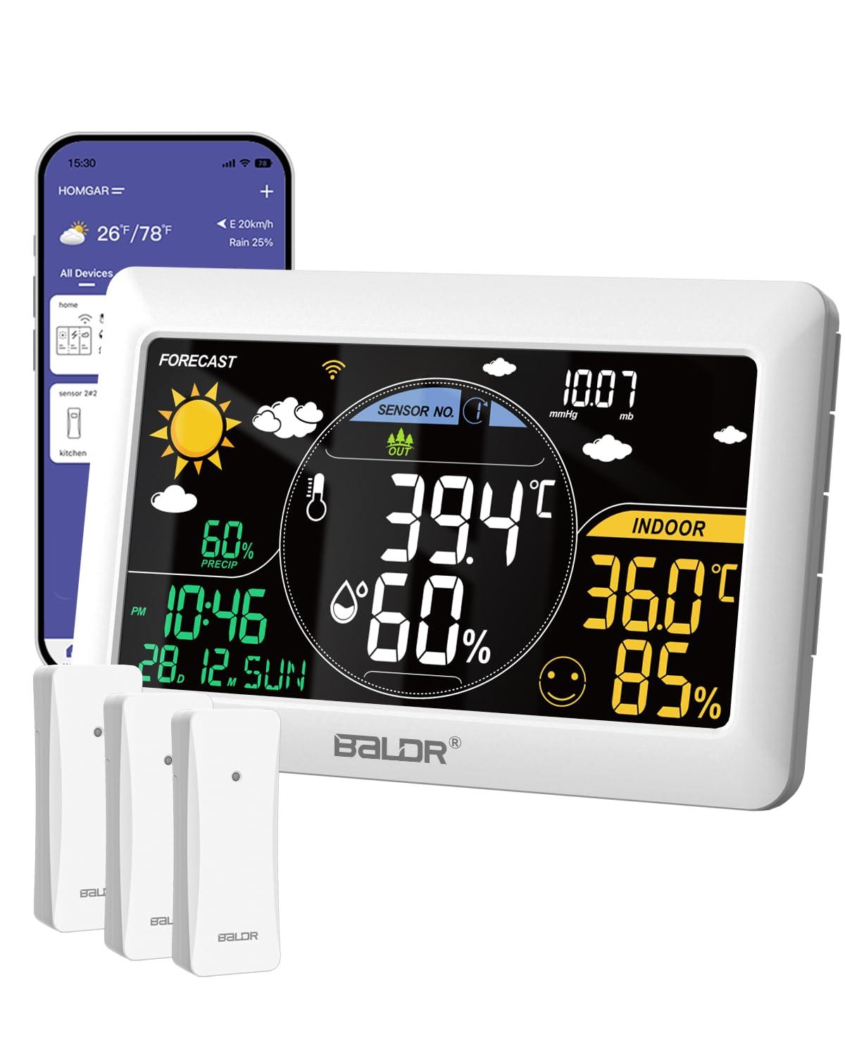7.5-Inch Screen vs Real-Time Forecast: Weather Station Showdown for 2024