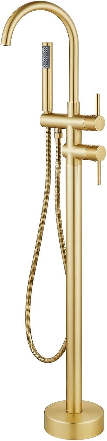 Durable Tub Faucet Showdown: Brushed Gold Versus Brushed Nickel