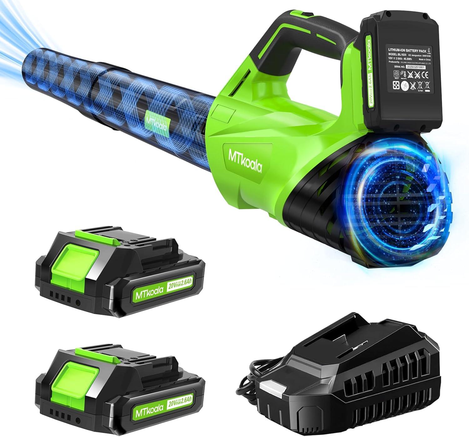 2025 Leaf Blower Compared: 35-Minute Battery, 450CFM Power