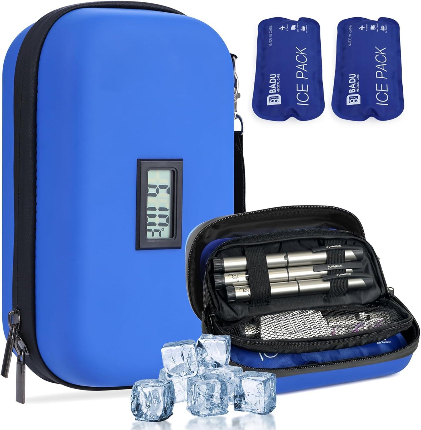 Surprising Diabetes Cooler with QR Tag & 60H Cooling