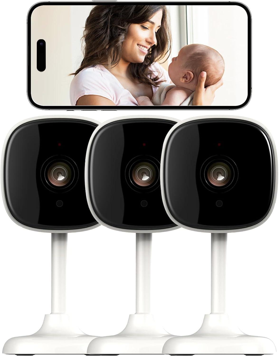 Surprising Insight: 3 Pack, 2-Way Audio, Night Vision, Cloud Storage, Alexa Home for Home/Baby/Pet Monitoring