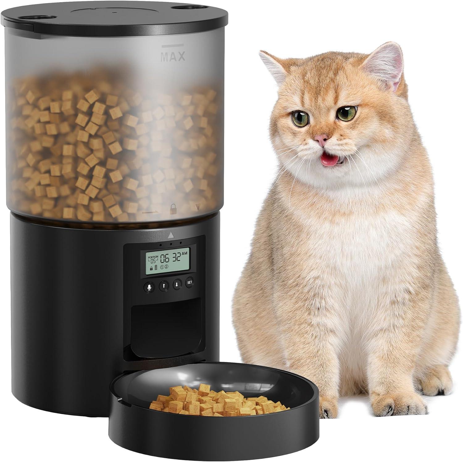 Surprising Showdown: 4L Dog Dispenser vs. Timed Cat Voice for Meals Per Day