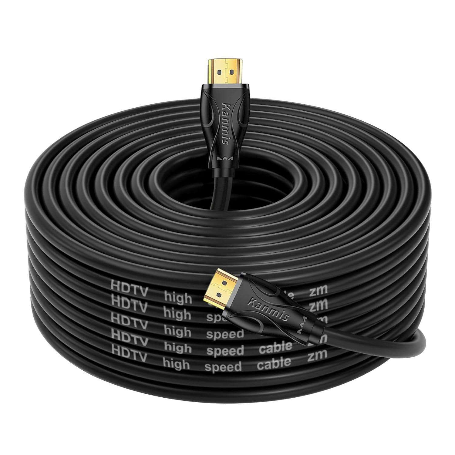 Surprising Insight: 65ft 4K vs EARV-Enabled HDMI Cable (Drop-Tested, 1080P Ready)