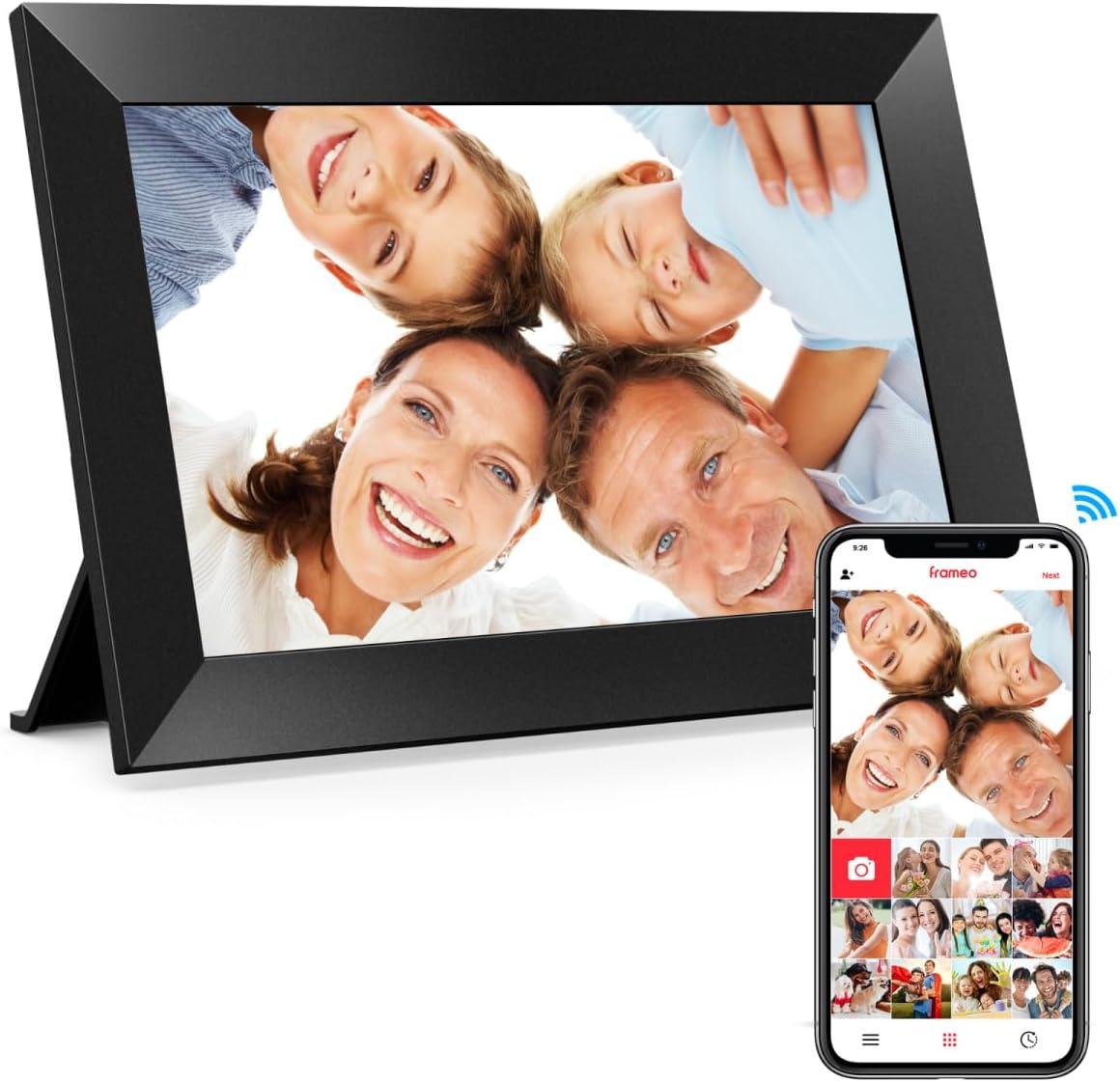 Frameo 10.1" Digital Picture Frame vs. Competitor: Tested for Instant Sharing & Offline Storage