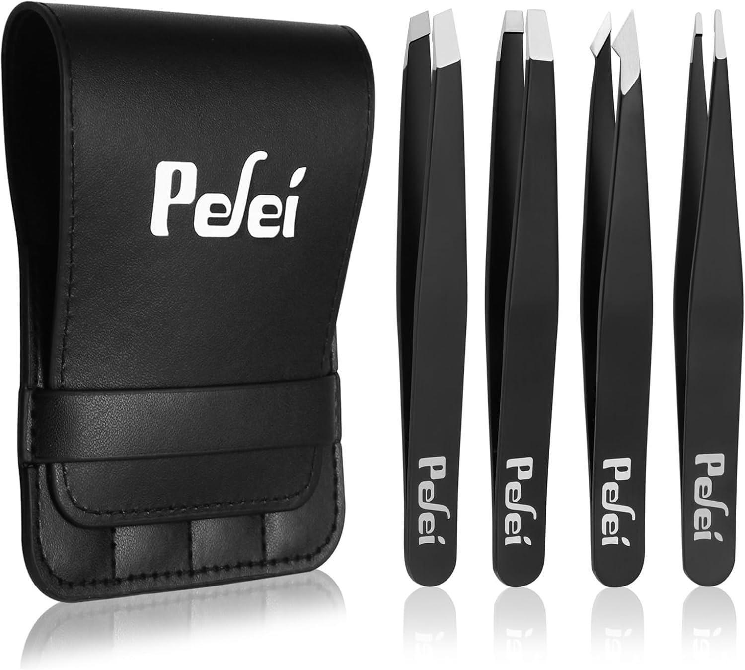 Pefei Tweezers (Precision) vs. [Other] - Tested for Facial Hair Care (Black Edition)