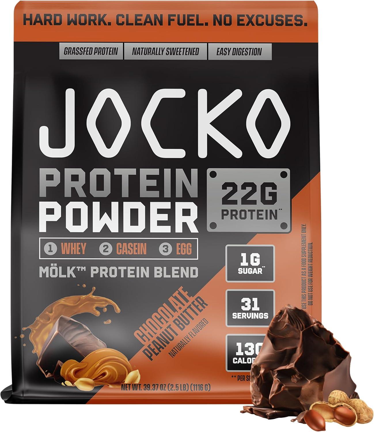 Whey Protein Showdown: 22g Tested vs. Monk Fruit Blend for Surprising Muscle Recovery (Low-Sugar, 31 Servings, Chocolate Peanut Butter)