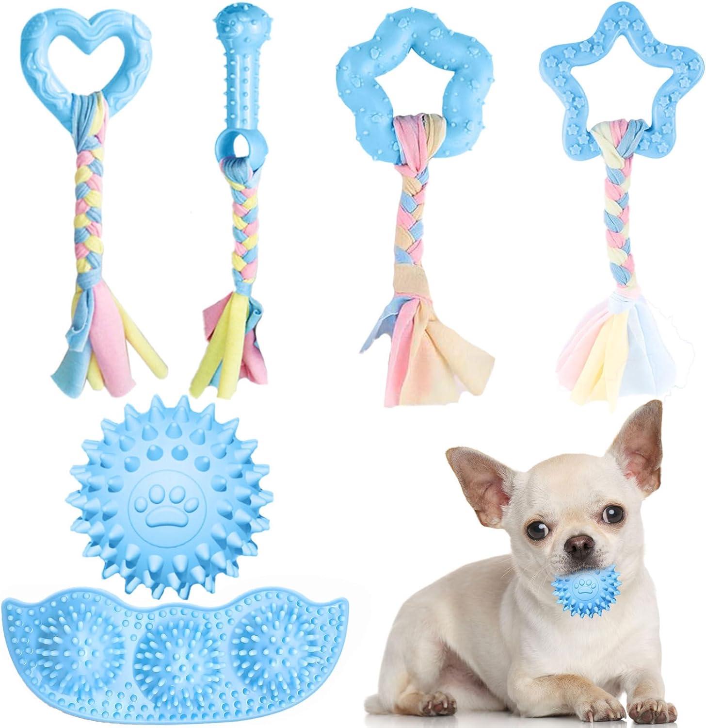 6 Pack Set vs Teething Ball: Surprising Durability in Small Breed Puppy Toys