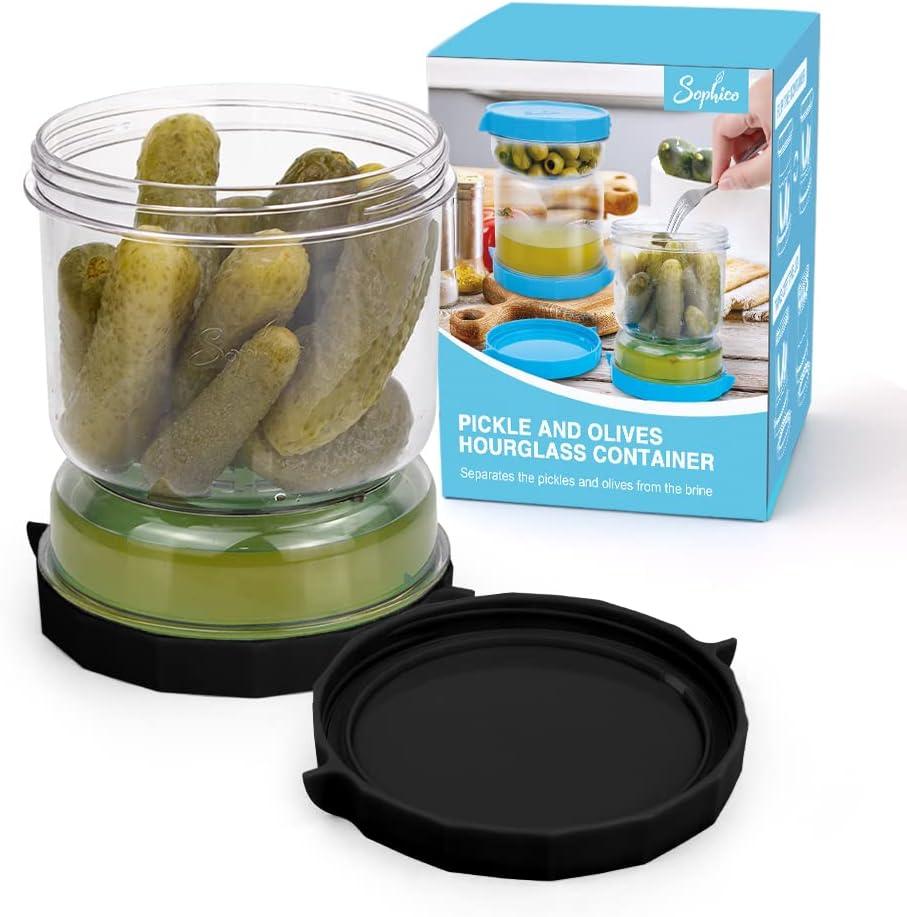 SOPHICO Pickle Jar vs. Standard: Surprising Leak-Proof Separator & Hourglass Design Tested for 2025 Storage