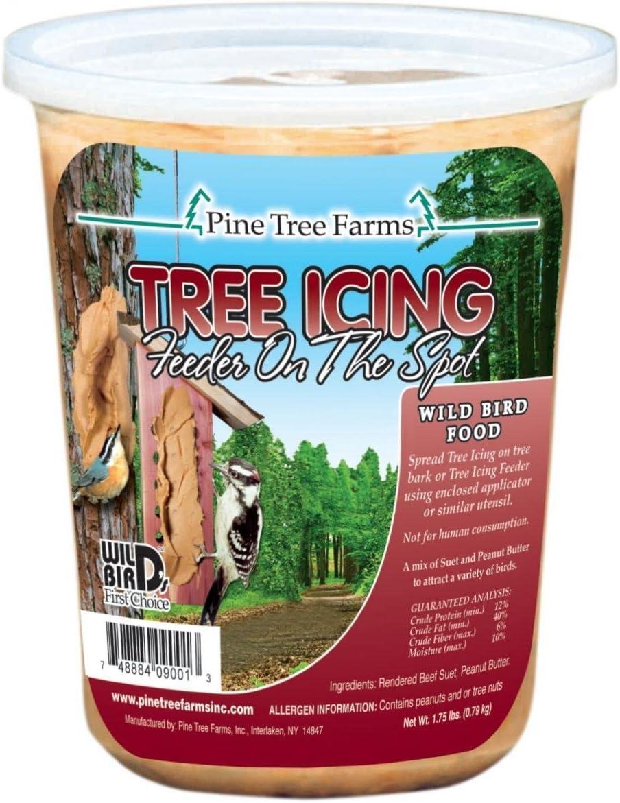Surprising Suet Spread Showdown: Tree Icing vs. 1.75-Pound