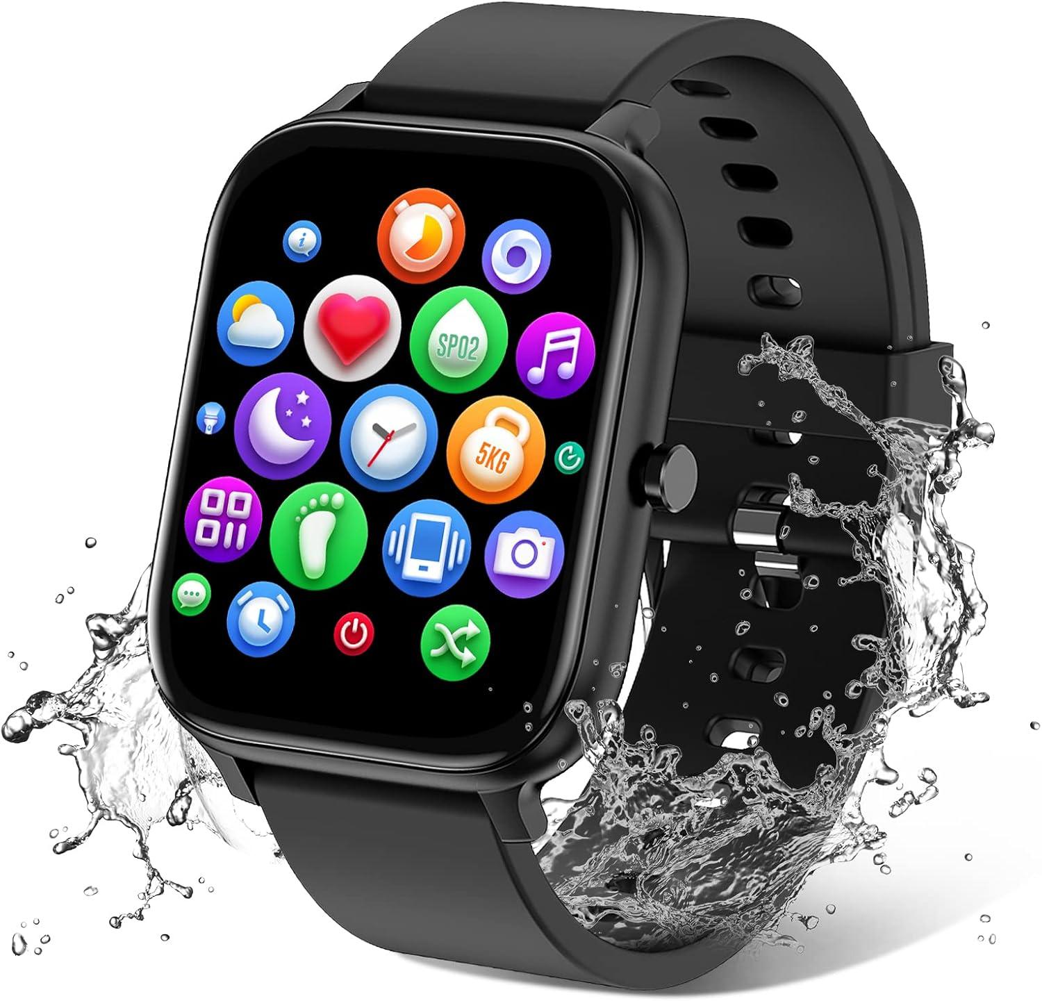 Smartwatch: Tested for Real-Time Health Monitoring & Waterproof Durability