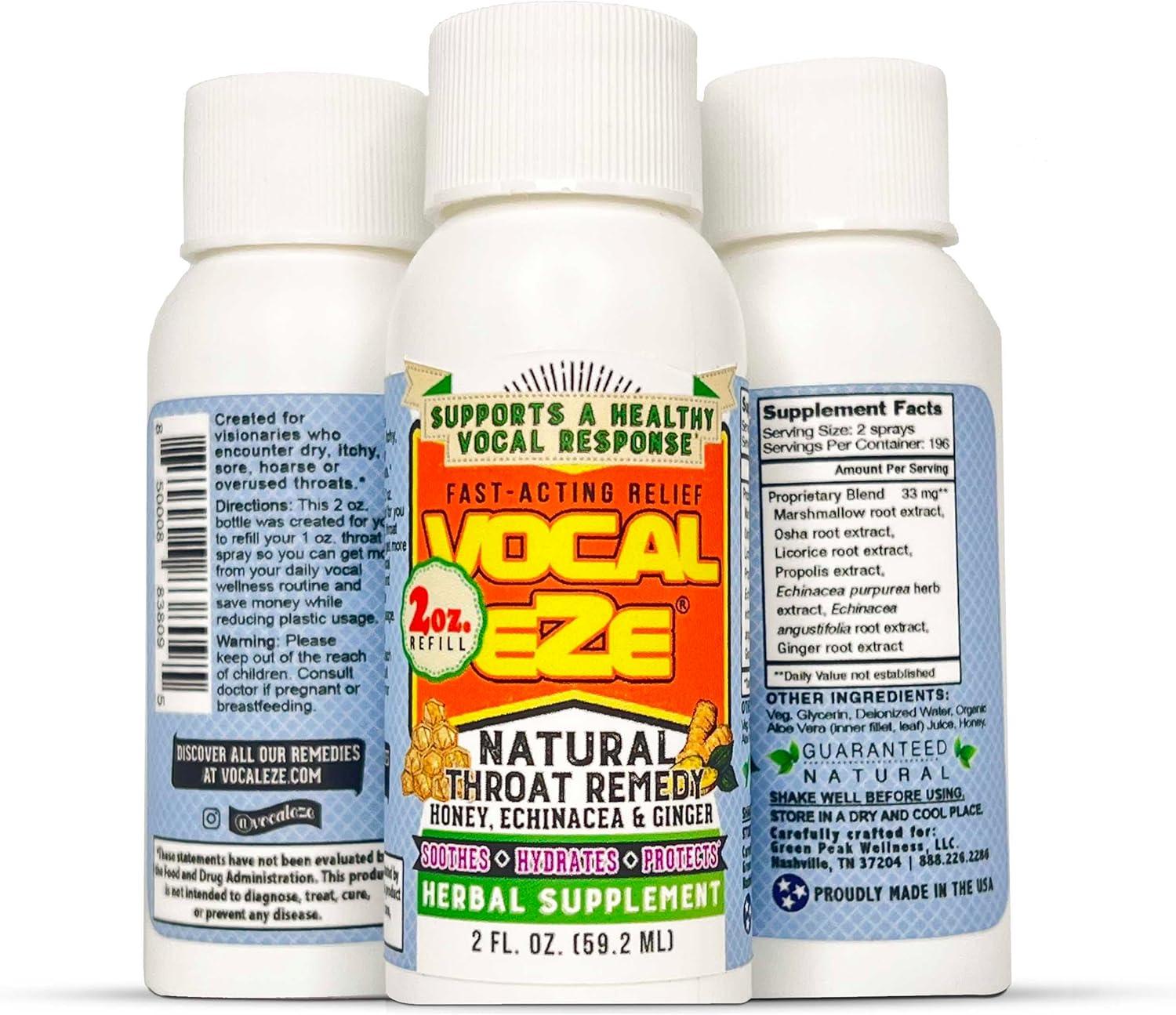 Health King Herbal Tea Tested vs Vocal Eze Voice Care (No Sprayer) - Surprising Use Case for Vocal Health