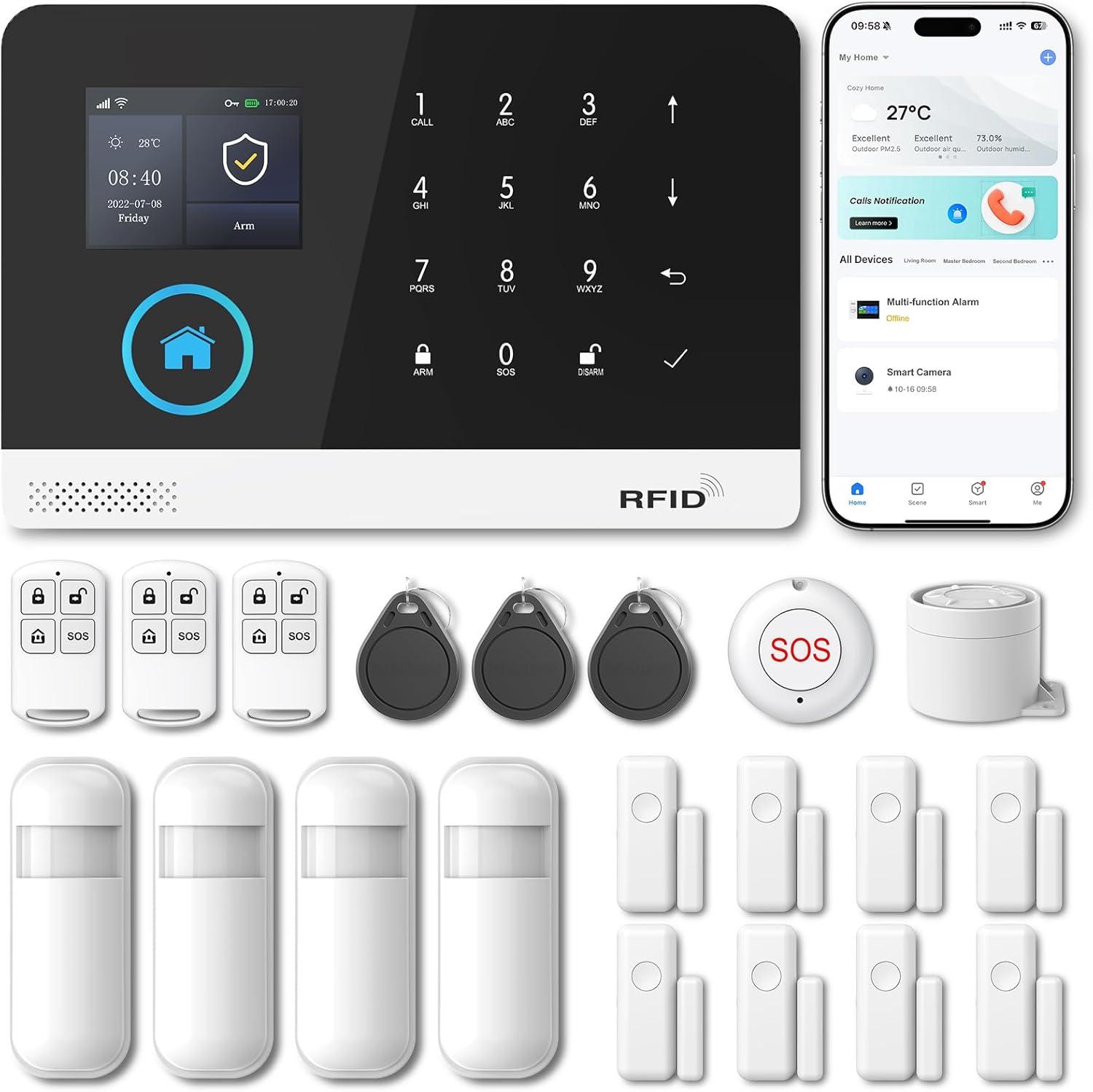 Home Security Showdown: Tested - No Monthly Fee, Alexa-Ready, Door Sensors