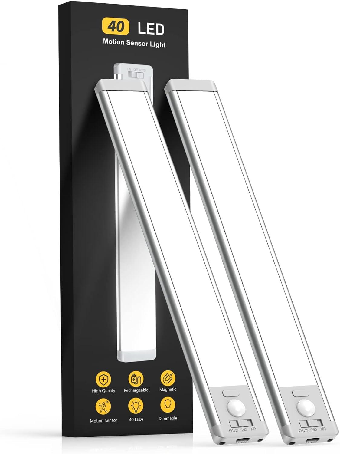 Compare 40 LED Motion Sensor Under Cabinet Lights, Surprising Insight for Indoor Use